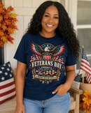 Veterans Day America 250 T-Shirt for Veterans and Patriotic Families-4