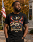 Veterans Day America 250 T-Shirt for Veterans and Patriotic Families-11