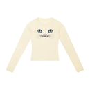 Cat Eyes Women’s Slim Raglan Long Sleeve T-Shirt-12