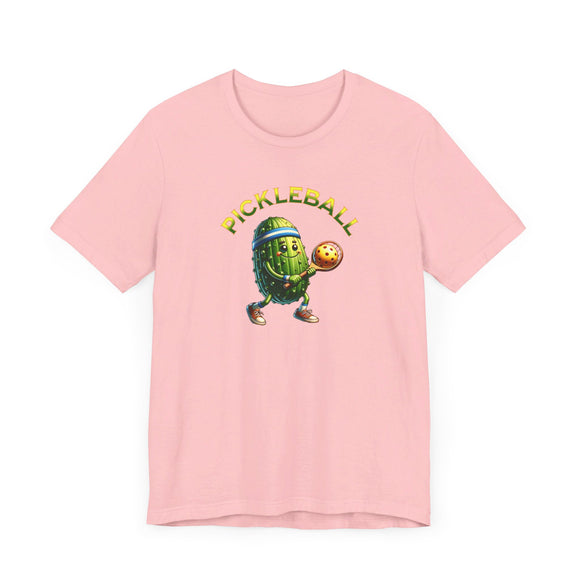Pickle Playing Pickleball T-Shirt - Funny Dill Pickle Sport Tee