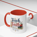 Teach with Faith Proverbs 3:5-6 Christian Teacher Mug – 11 oz-7