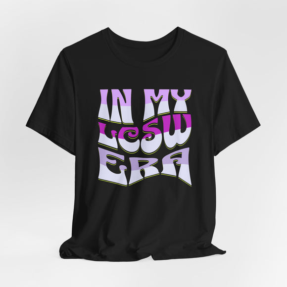 Social Worker Stylish Graphic Tee with 'In My Era' Design, Unisex Casual T-Shirt for Licened Clinical Social Workers