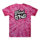 Trust in God Tonal Spider Tie-Dye T-Shirt – Faith-Inspired Retro Christian Tee-4