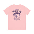 Trust in God Front & Back Christian T-Shirt – Jeremiah 17:7 Bible Verse-4