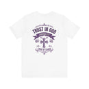 Trust in God Front & Back Christian T-Shirt – Jeremiah 17:7 Bible Verse-5