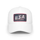 USA Citizen Low Profile Baseball Cap, Patriotic Hat,  Independence Day Hat, Summer Cap, Patriotic July 4th-5
