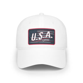 USA Citizen Low Profile Baseball Cap, Patriotic Hat,  Independence Day Hat, Summer Cap, Patriotic July 4th
