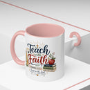 Teach with Faith Proverbs 3:5-6 Christian Teacher Mug – 11 oz-6