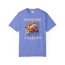Give Thanks to the Lord Boho Floral Christian T-Shirt-4