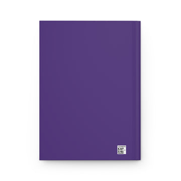 Psalm 23 Journal Purple Hardcover Matte "The Lord is My Shepherd" - 0