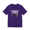 Dual-Crowned Christ Graphic T-Shirt – Inspirational Christian Art Tee-5