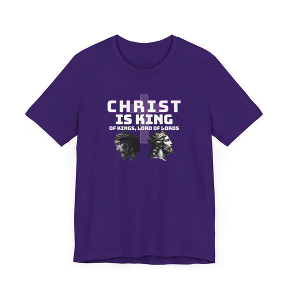 Dual-Crowned Christ Graphic T-Shirt – Inspirational Christian Art Tee