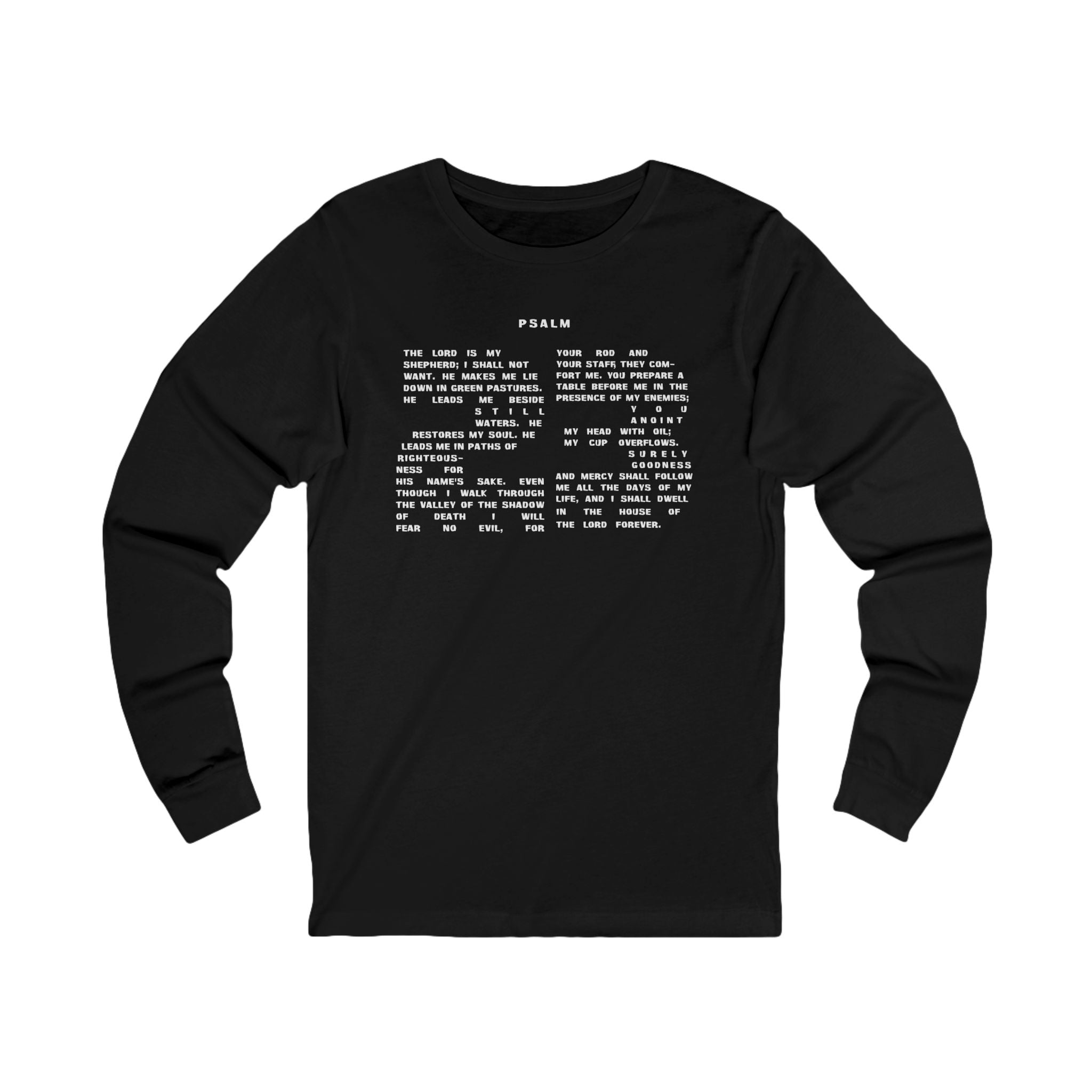 Psalm 23 Long Sleeve Tee - 0