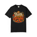 Faith Over Fright Christian Halloween T-Shirt for Fall Festivals-14