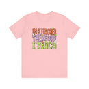 I'm a Teacher Therefore I Teach Retro Colorful Teacher T-Shirt-9