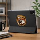No Tricks, Just Truth Christian Halloween Sticker 3-Pack | John 8:32-7