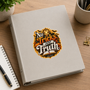 No Tricks, Just Truth Christian Halloween Sticker 3-Pack | John 8:32-2