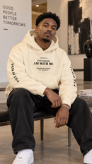 Psalm 23:4 For You Are With Me Christian Oversized Fleece Hoodie-9