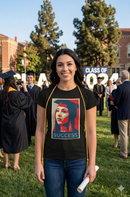 Personalized Hope Poster Style T-Shirt Custom Portrait and Caption Pop Art Tee-20