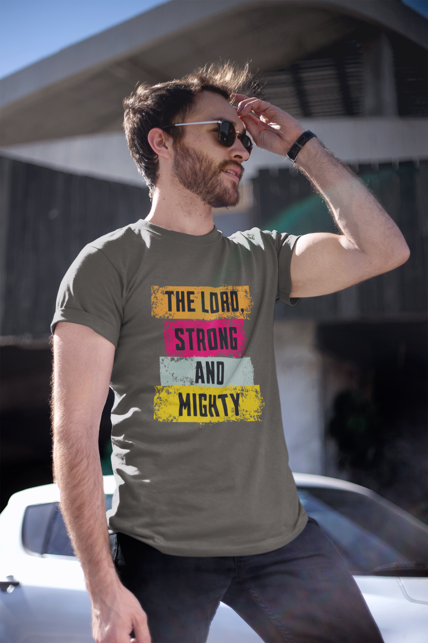 Lord Strong and Mighty Christian Shirt, Faith-Based T-Shirt, Unisex Tee, Religious