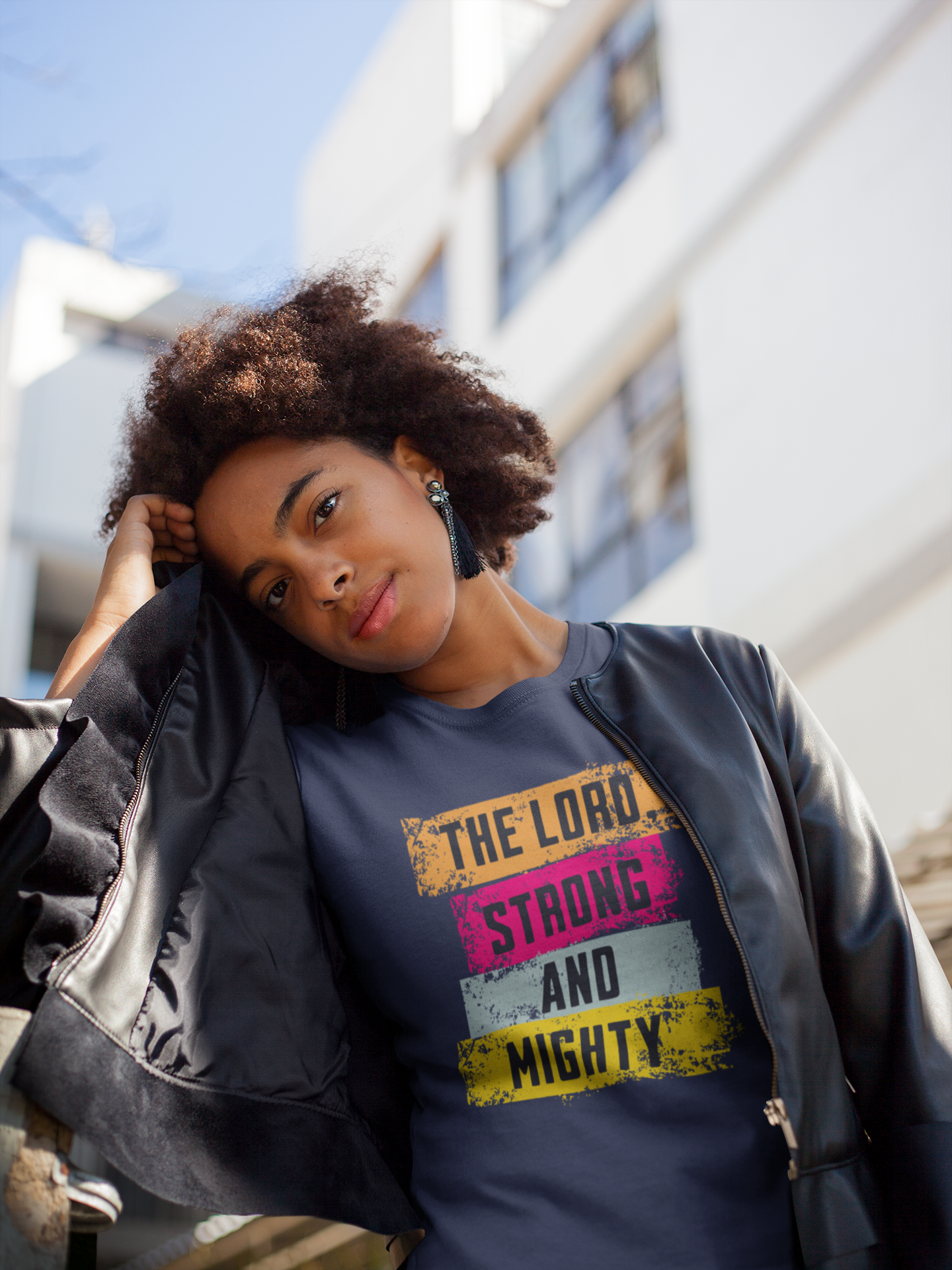Lord Strong and Mighty Christian Shirt, Faith-Based T-Shirt, Unisex Tee, Religious