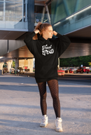 Trust in God Hoodie Dress – Christian Faith Long Hoodie for Women-5