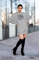 Trust in God Hoodie Dress – Christian Faith Long Hoodie for Women-8