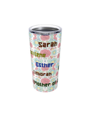 Floral Personalized 20oz - Women Of the Bible Stainless Steel Insulated Tumbler Christian Gift-8
