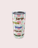 Floral Personalized 20oz - Women Of the Bible Stainless Steel Insulated Tumbler Christian Gift-3