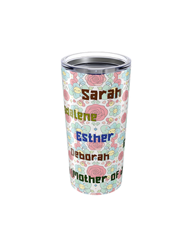 Floral Personalized 20oz - Women Of the Bible Stainless Steel Insulated Tumbler Christian Gift