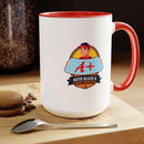 A+ Auto Custom Two - Tone Coffee Mugs, 15oz - Encore2wo15ozRed