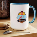 A+ Auto Custom Two - Tone Coffee Mugs, 15oz - Encore2wo15ozRed