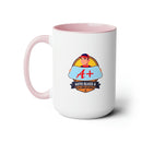 A+ Auto Custom Two - Tone Coffee Mugs, 15oz - Encore2wo15ozPink