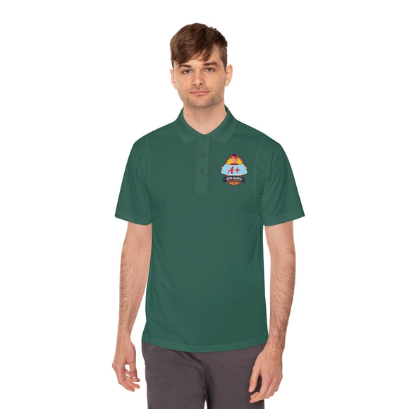 A+ Auto Glass & Calibration Sport Polo Shirt - Encore2woForest GreenS