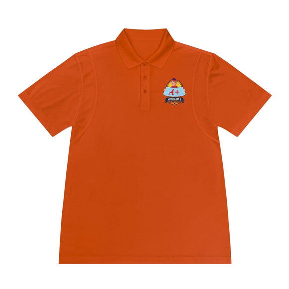 A+ Auto Glass & Calibration Sport Polo Shirt - Encore2woPurpleL