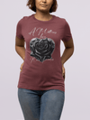 A Mother's Love Never Fades Black Rose Graphic Tee Memorial Mother's Day Shirt - Encore2woChiliS