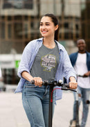 A Wise Woman Builds Her House T-Shirt Inspirational Apparel - Encore2woNavyS