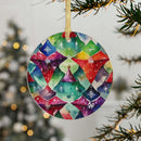 Acrylic Christmas Joy Ornament For Christmas Trees, Office Cubes and Walls - Encore2wo1 pcRoundOne size