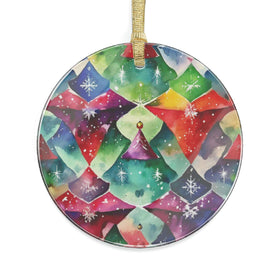 Acrylic Christmas Joy Ornament For Christmas Trees, Office Cubes and Walls - Encore2wo1 pcRoundOne size