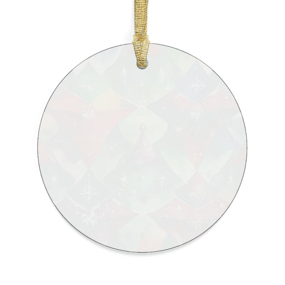 Acrylic Christmas Joy Ornament For Christmas Trees, Office Cubes and Walls - Encore2wo1 pcRoundOne size