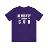 Almighty Is a Pronoun for God T-Shirt - Encore2woTeam PurpleXL