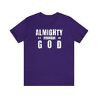 Almighty Is a Pronoun for God T-Shirt - Encore2woTeam PurpleXL
