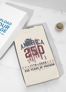 America 250 T-Shirt | 1776–2026 250 Years of Freedom Patriotic July 4th Tee - Encore2woBlackS