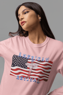 American Revival Christian Patriotic Graphic Tee Faith and Freedom Shirt - Encore2woRedS
