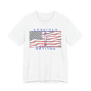 American Revival Christian Patriotic Graphic Tee Faith and Freedom Shirt - Encore2woRedS