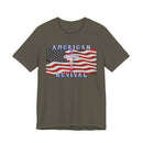 American Revival Christian Patriotic Graphic Tee Faith and Freedom Shirt - Encore2woRedS