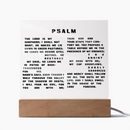 Custom Printed Square Acrylic Plaque – Personalized Photo & Message Gift-3