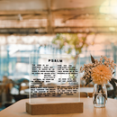 Custom Printed Square Acrylic Plaque – Personalized Photo & Message Gift-9