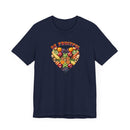 Be Fruitful Heart - Shaped Fruit Design T-Shirt - Encore2woWhiteS