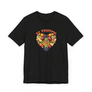 Be Fruitful Heart - Shaped Fruit Design T-Shirt - Encore2woWhiteS